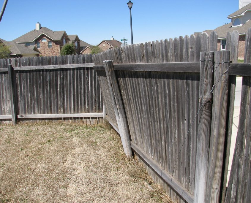 Fence Post Repair in Guelph